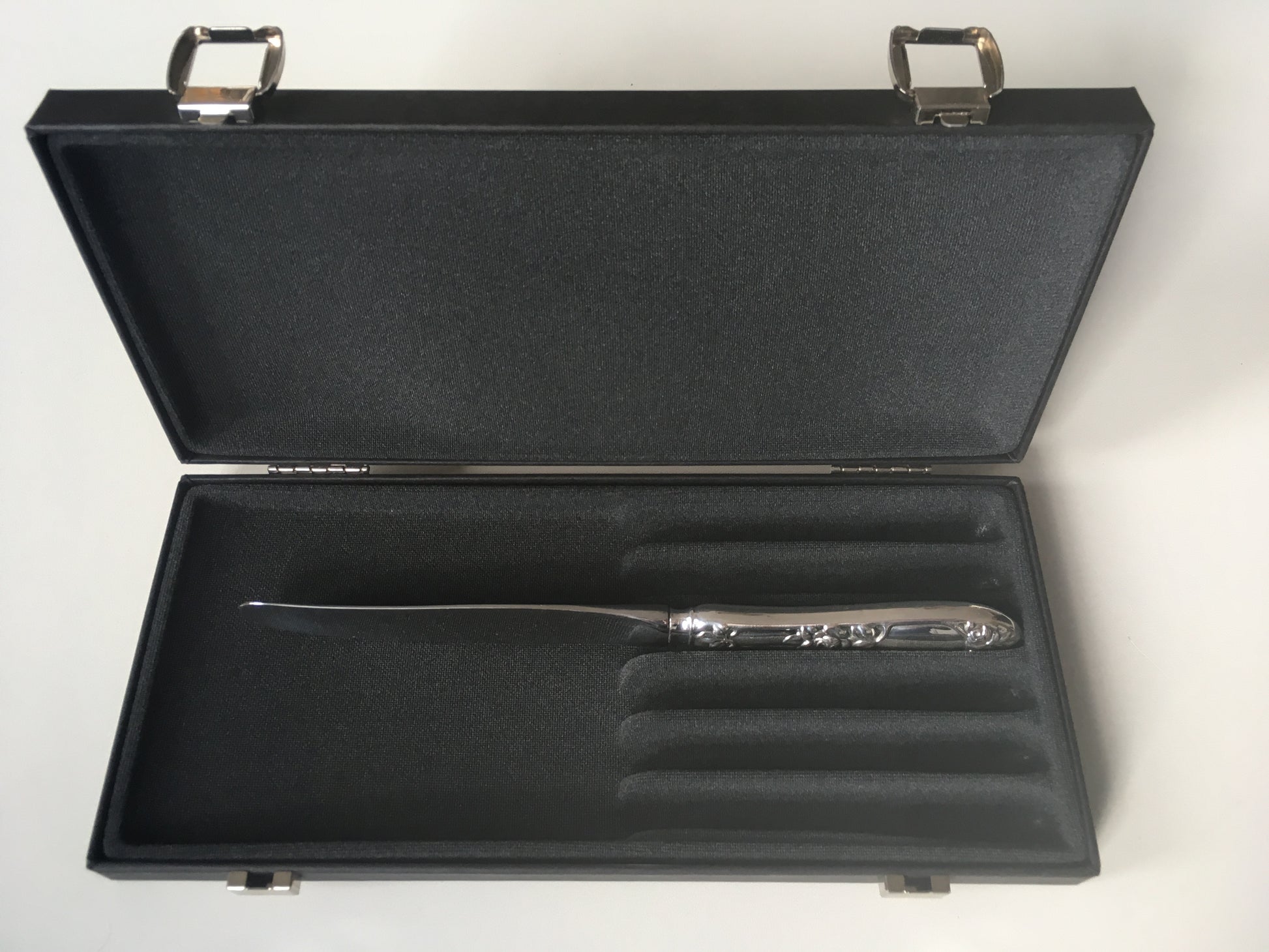 Sølvbestikk esker, Sølvtøy oppbevaring, Bestikk esker, bestikk etuier Kniv