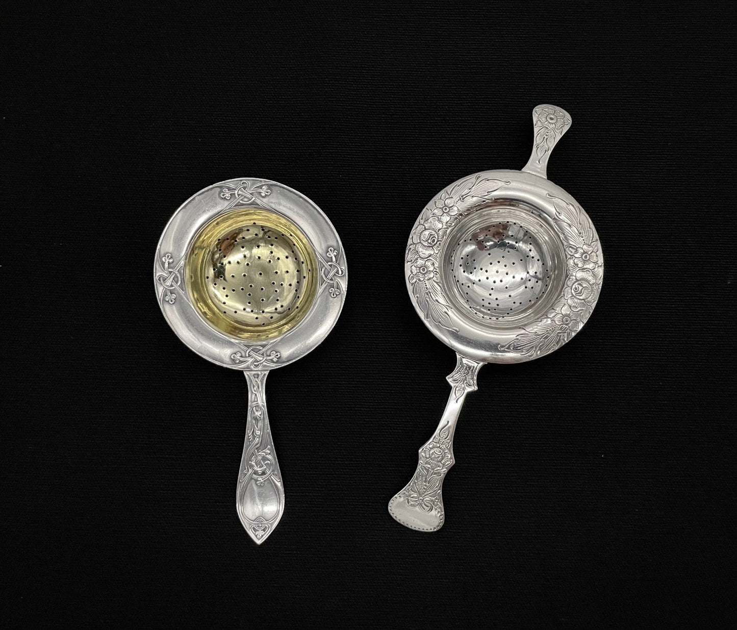 Sølvbestikk Tesil Nordisk Drage og Flat rose