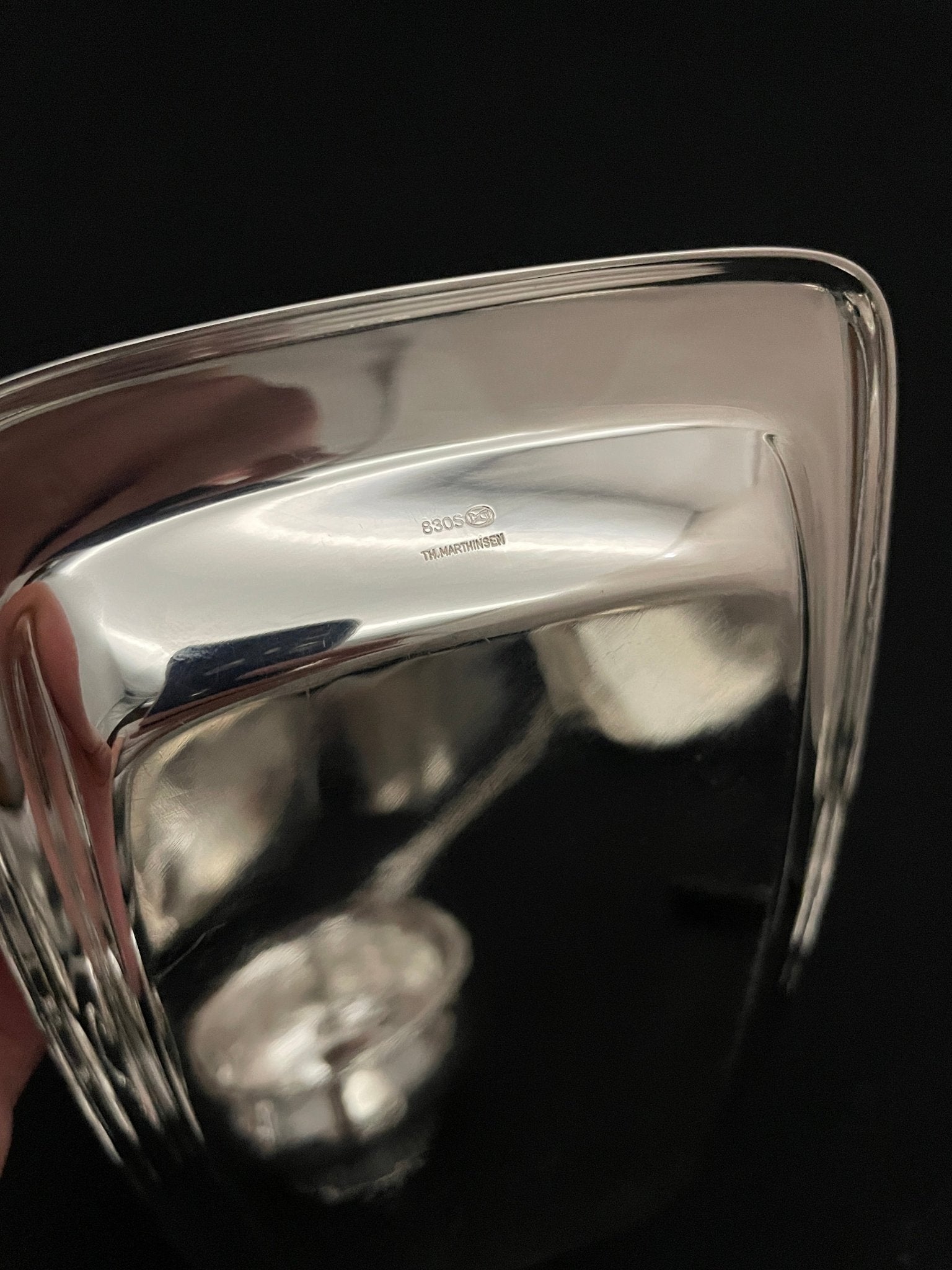 Sett 1 Sølvbrett ThMarthnsen