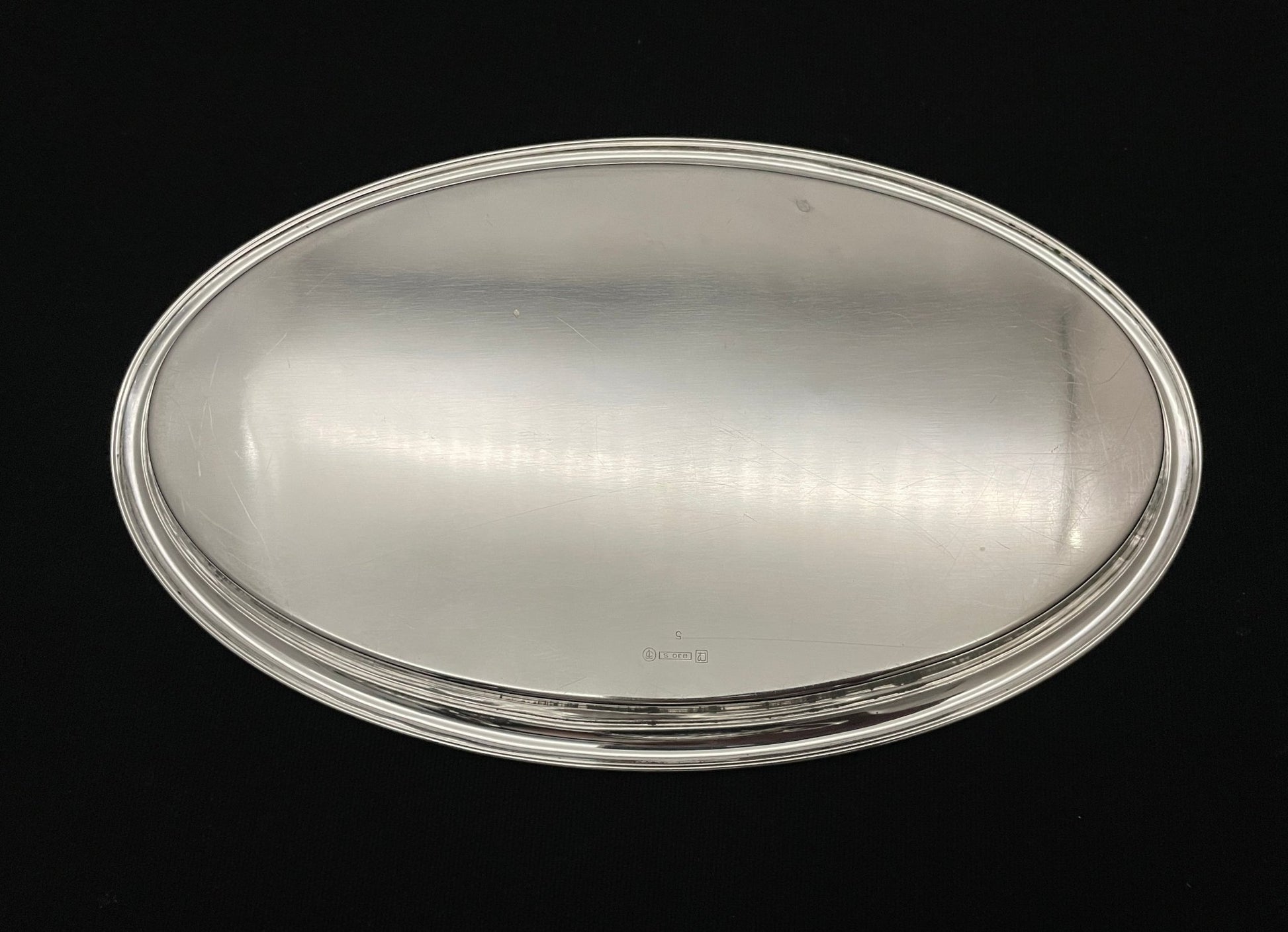 Sett nr 4 Sølvbrett Tostrup