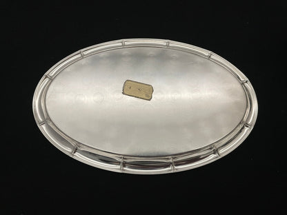 Sett nr 5 Sølvbrett Tostrup