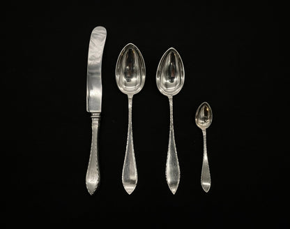 Spissgravert Sølvbestikk