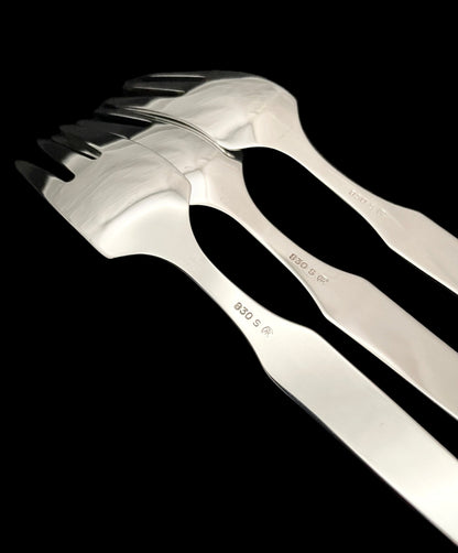 Stil sølvbestikk kakegaffel stempel Ottar Hval