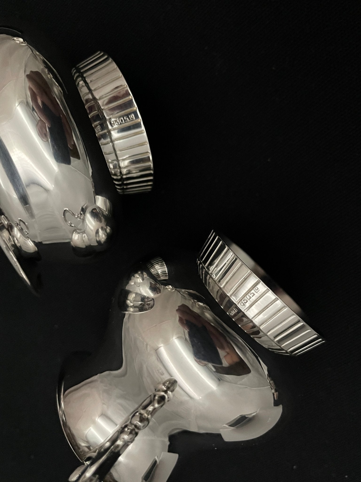 Sett 1 Sukkerkopp og fløtemugge Brødrene Lohne stempel