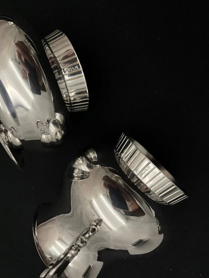 Sett 1 Sukkerkopp og fløtemugge Brødrene Lohne stempel