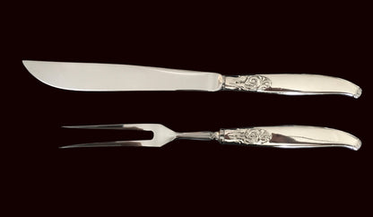 Tele Sølvbestikk Transjerkniv og Transjergaffel