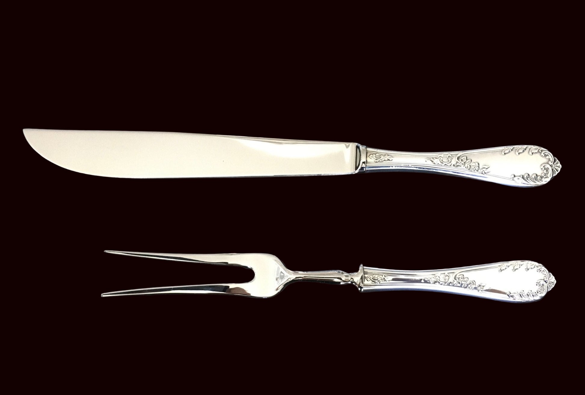 Tradisjon Sølvbestikk Transjerkniv og Transjergaffel