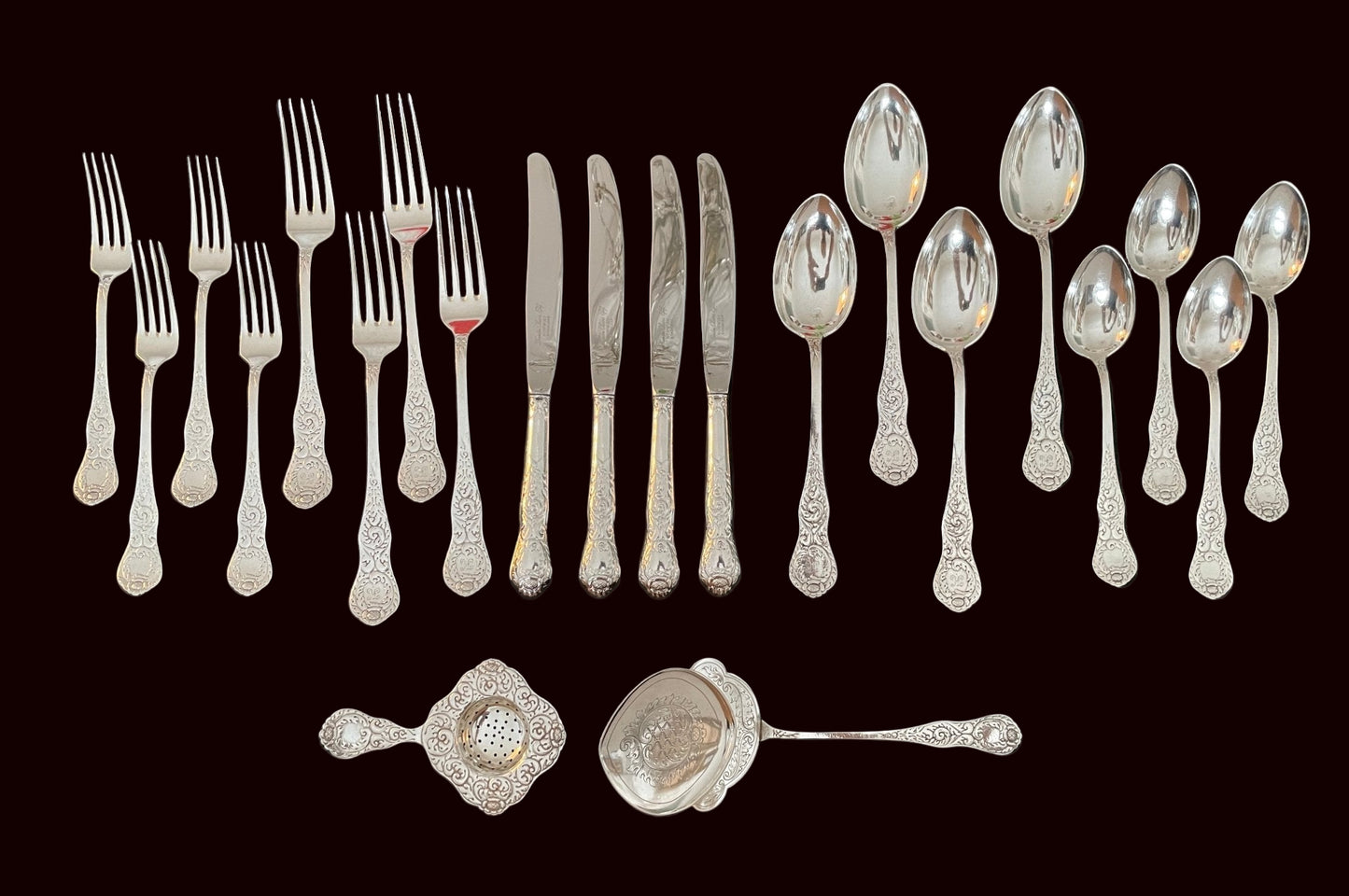 Ukjent Sølvbestikk Tostrup Samlebilde