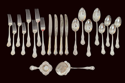 Ukjent Sølvbestikk Tostrup Samlebilde