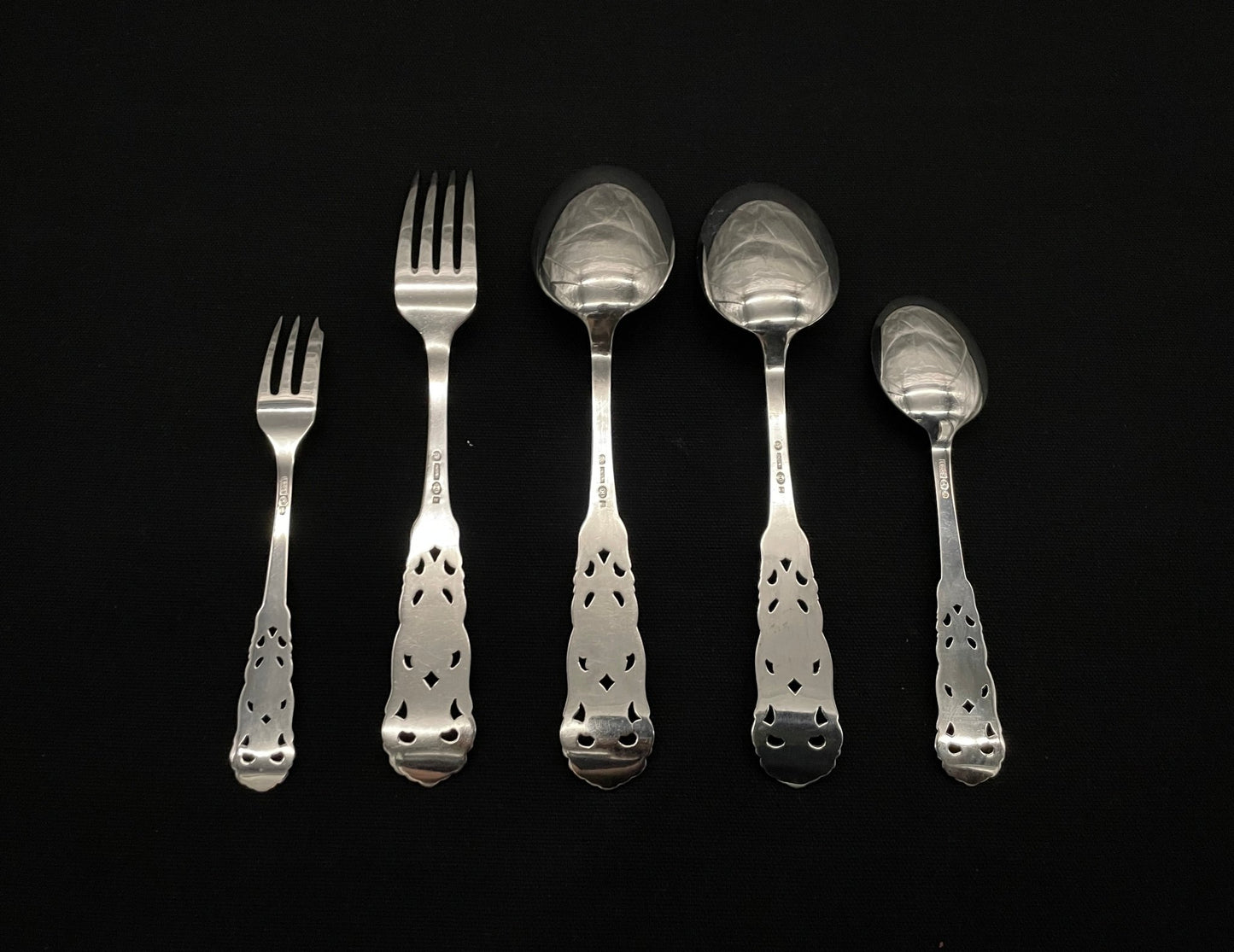 Valdres Sølvbestikk Bestikk Baksside