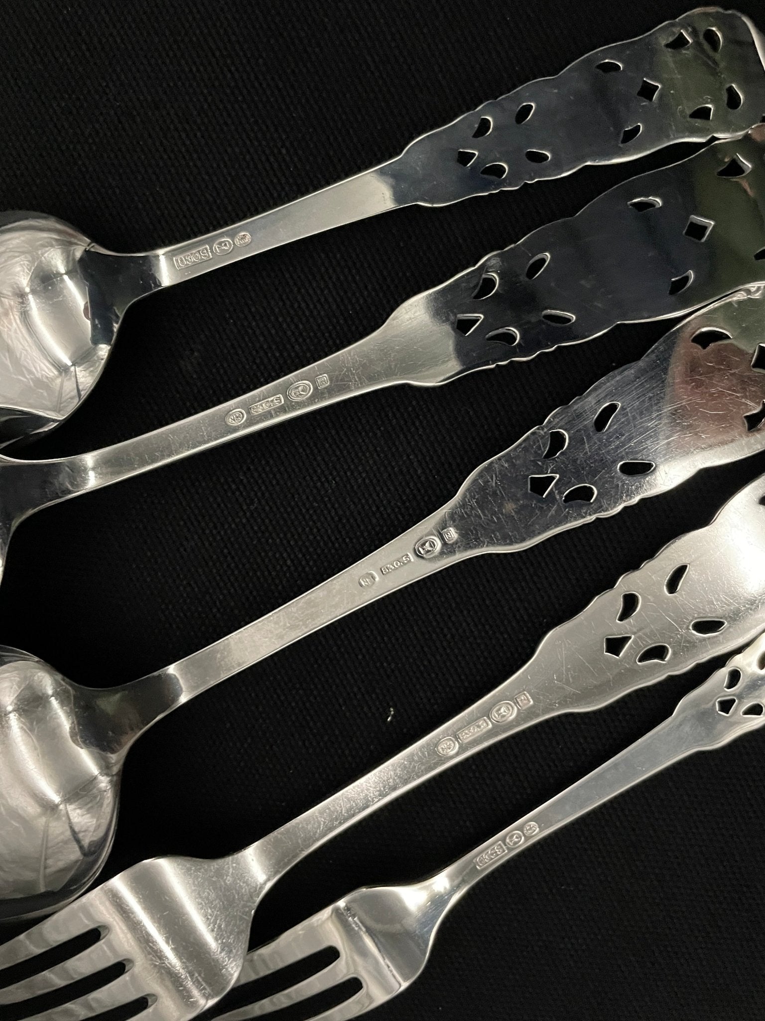 Valdres Sølvbestikk Bestikk Baksside Stempel