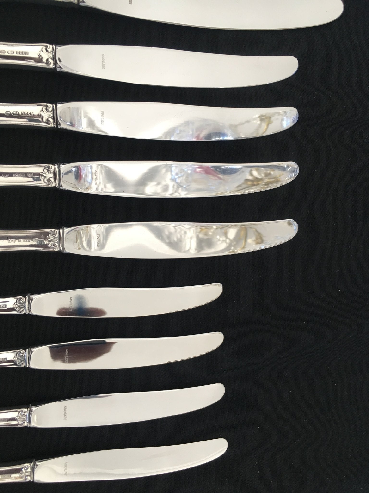 Valdres Sølvbestikk Kniv Klinge