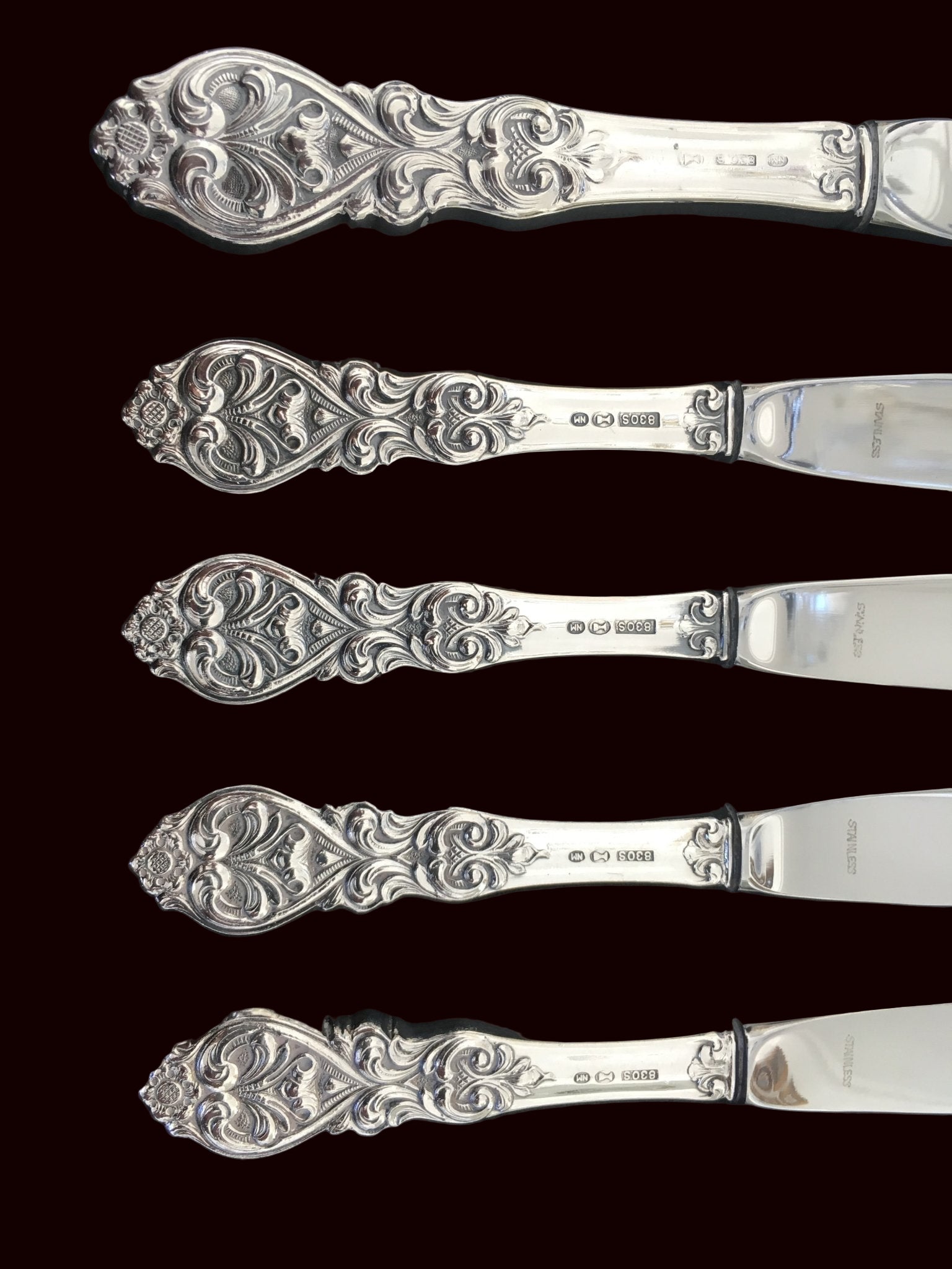 Valdres Sølvbestikk Kniv Stempel