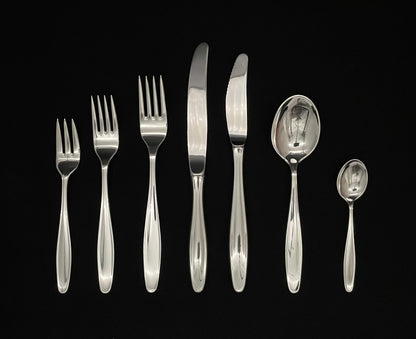 Bridal silver cutlery in 830s and 925s newer model by David Andersen